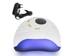 Lâmpada Uv/led Profissional De 90w Para Secagem De Esmalte Em Gel Para Unhas