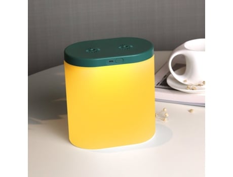 Umidificador de Luz Noturna TRUMTW W-1 Umidificador de Spray Duplo Modelo Plug-In Verde