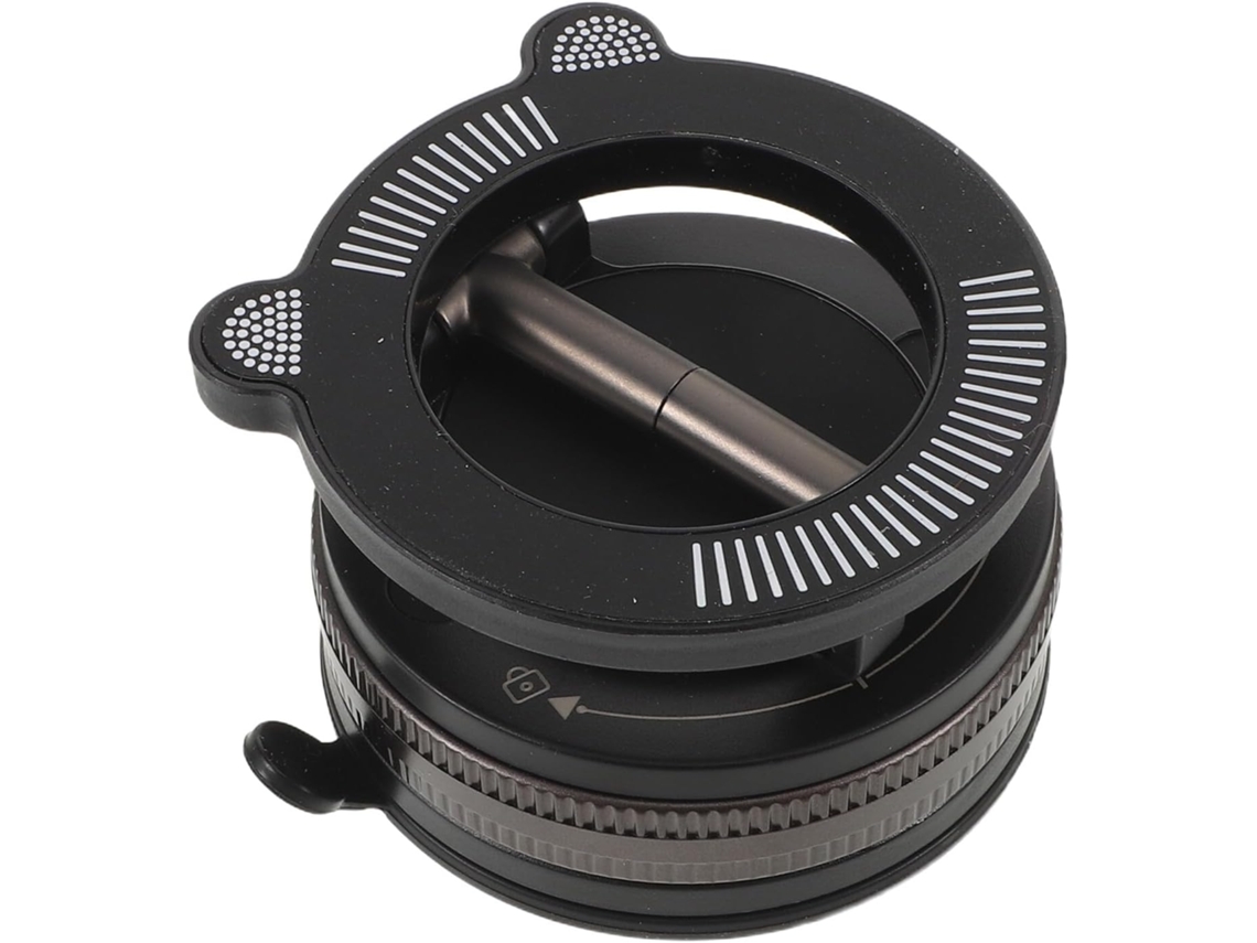 Suporte Magnético Para Celular Veicular Com Ventosa Potente, Rotação De 360° E Suporte Metálico Ajustável.