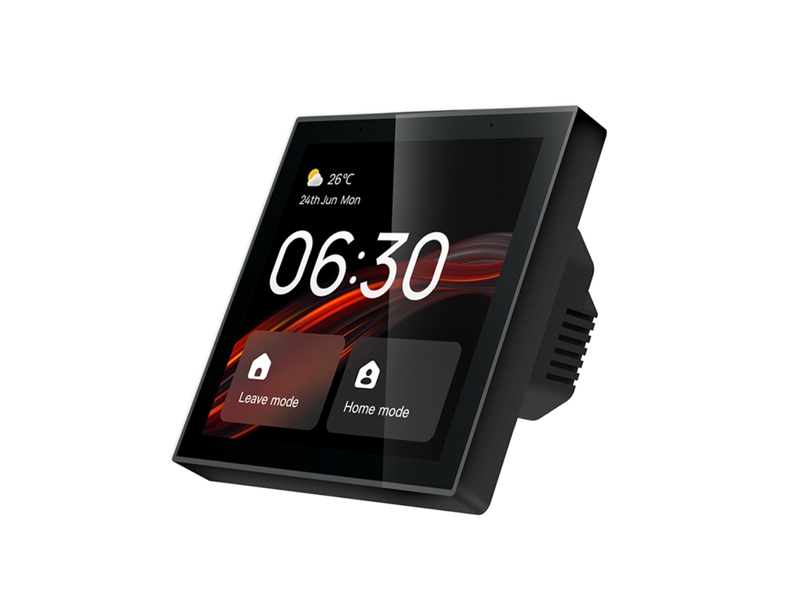 Painel de controle central inteligente de 4 polos com conexão Wi-Fi e função multimodo integrada.
