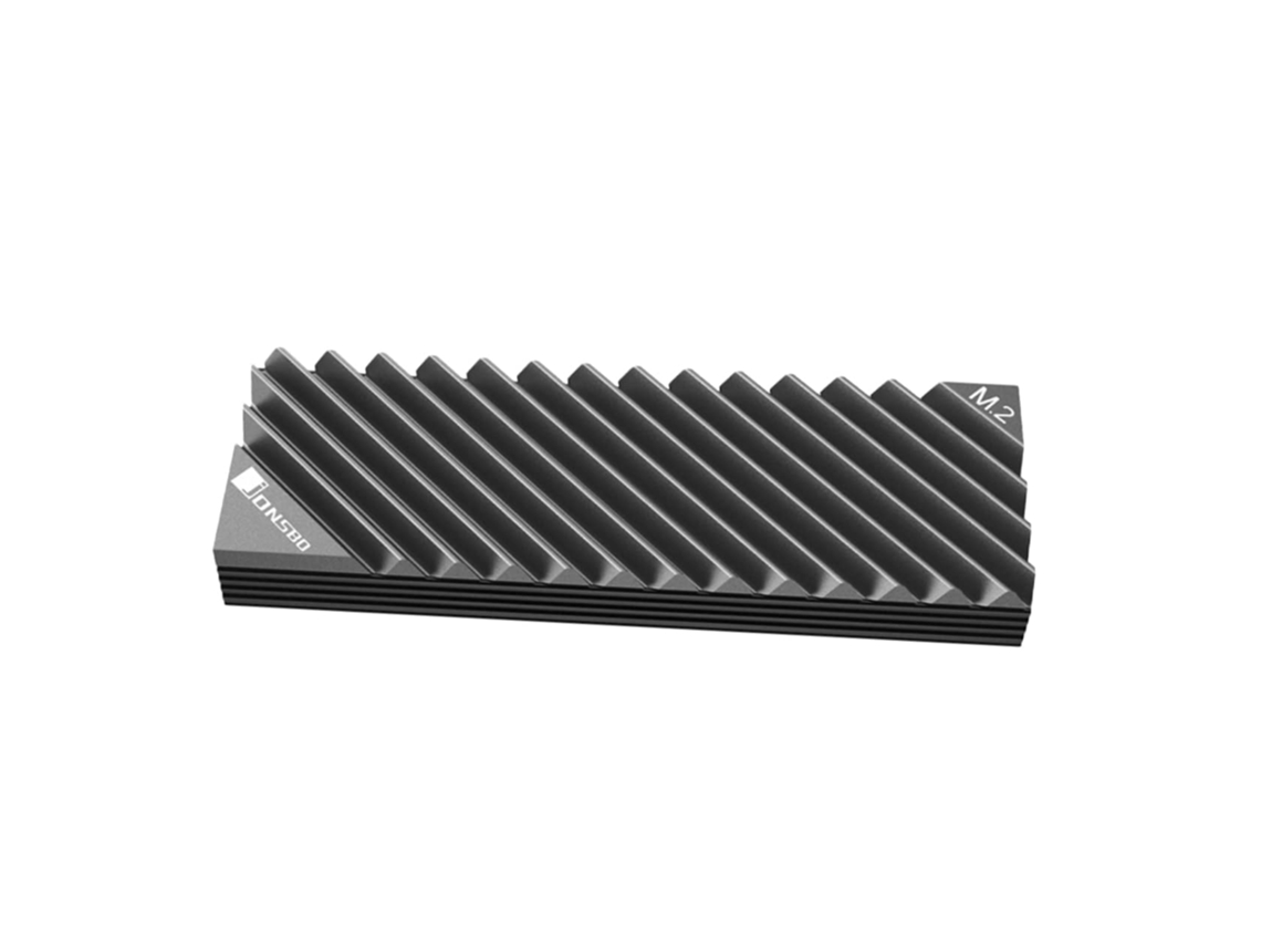 Dissipador De Calor De Alumínio Para Ssd Com Aletas Para Redução De Temperatura, Compatível Com Unidades De Estado Sólido Gokoco