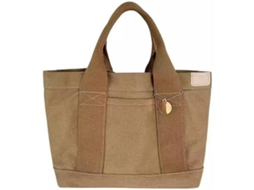 Esta Bolsa de Tecido na Cor Cáqui, Vários Compartimentos AQUAFORGE