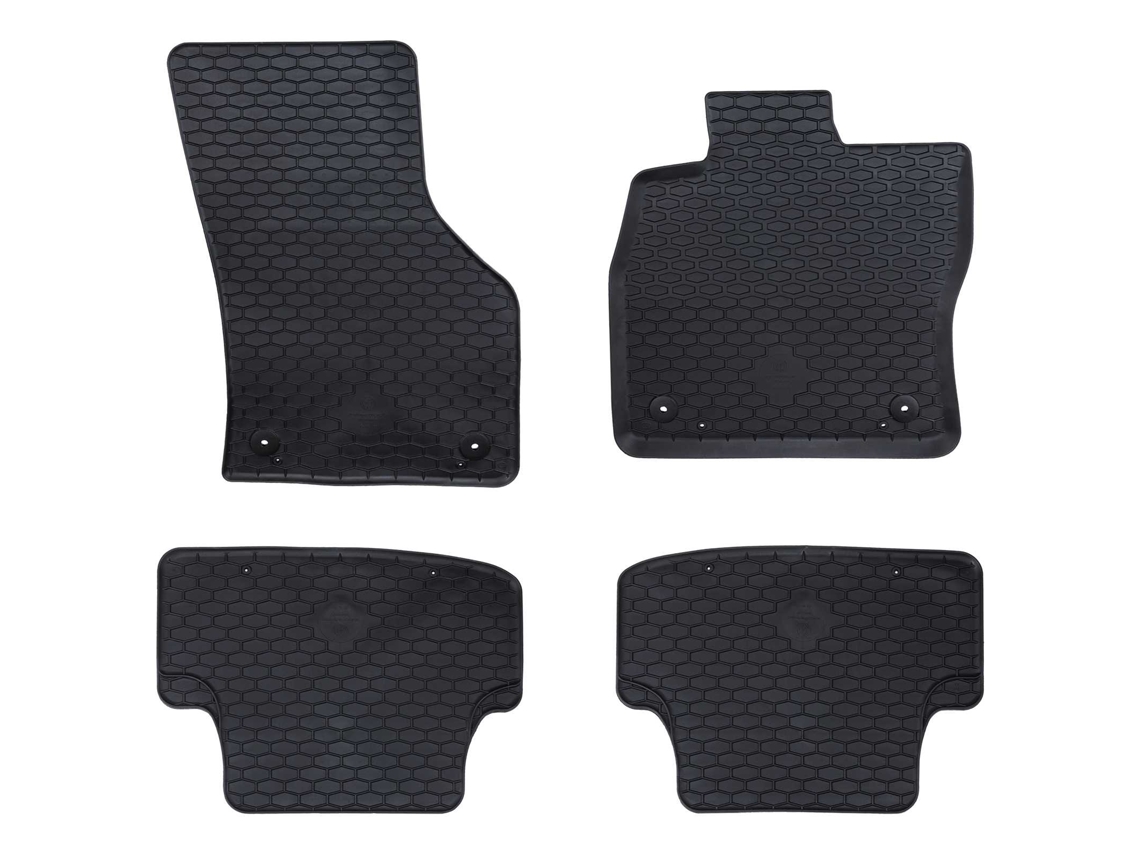 Vidaxl Tapete De Carro 4 Unid. Adequado Para Audi A3 2012-2020