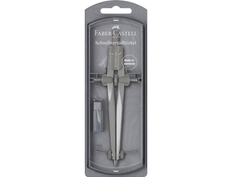 Compasso FABER-CASTELL Estojo Desenho (Prateado)