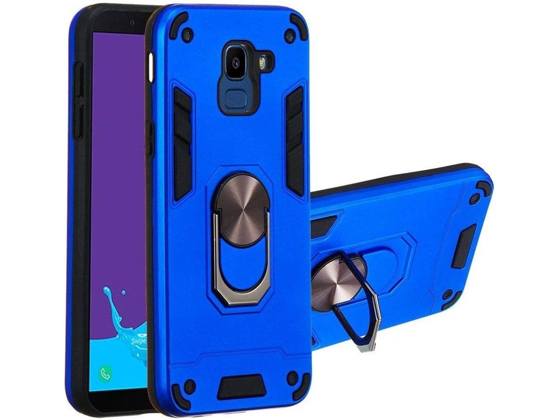 Capa Samsung Galaxy J6 2018 HONGWE. Robusta Azul
