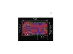 Módulo de reconhecimento de voz de IA inteligente, controle de voz offline e interface micro USB integrada.