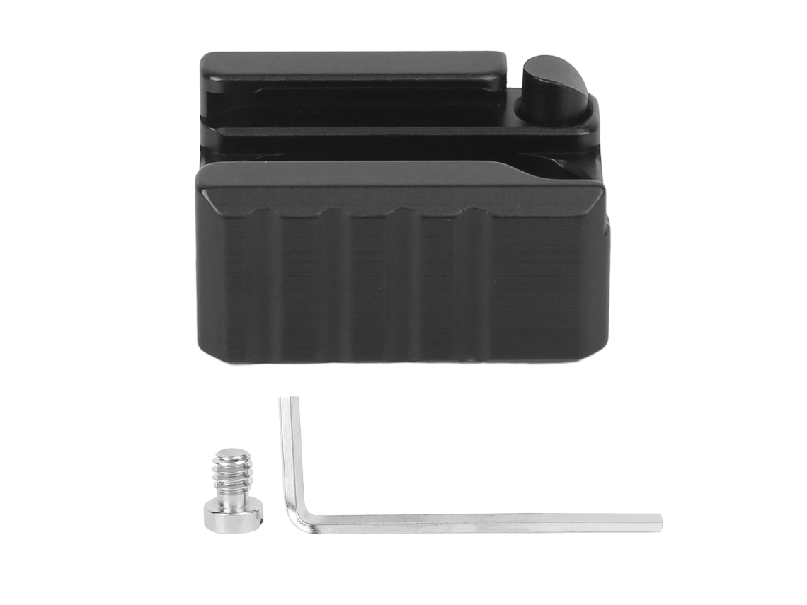 Adaptador De Montaje Cold Shoe Base Para Cámara Slr, Jaula De Cámara, Accesorios De Expansión Y Liberación Rápida