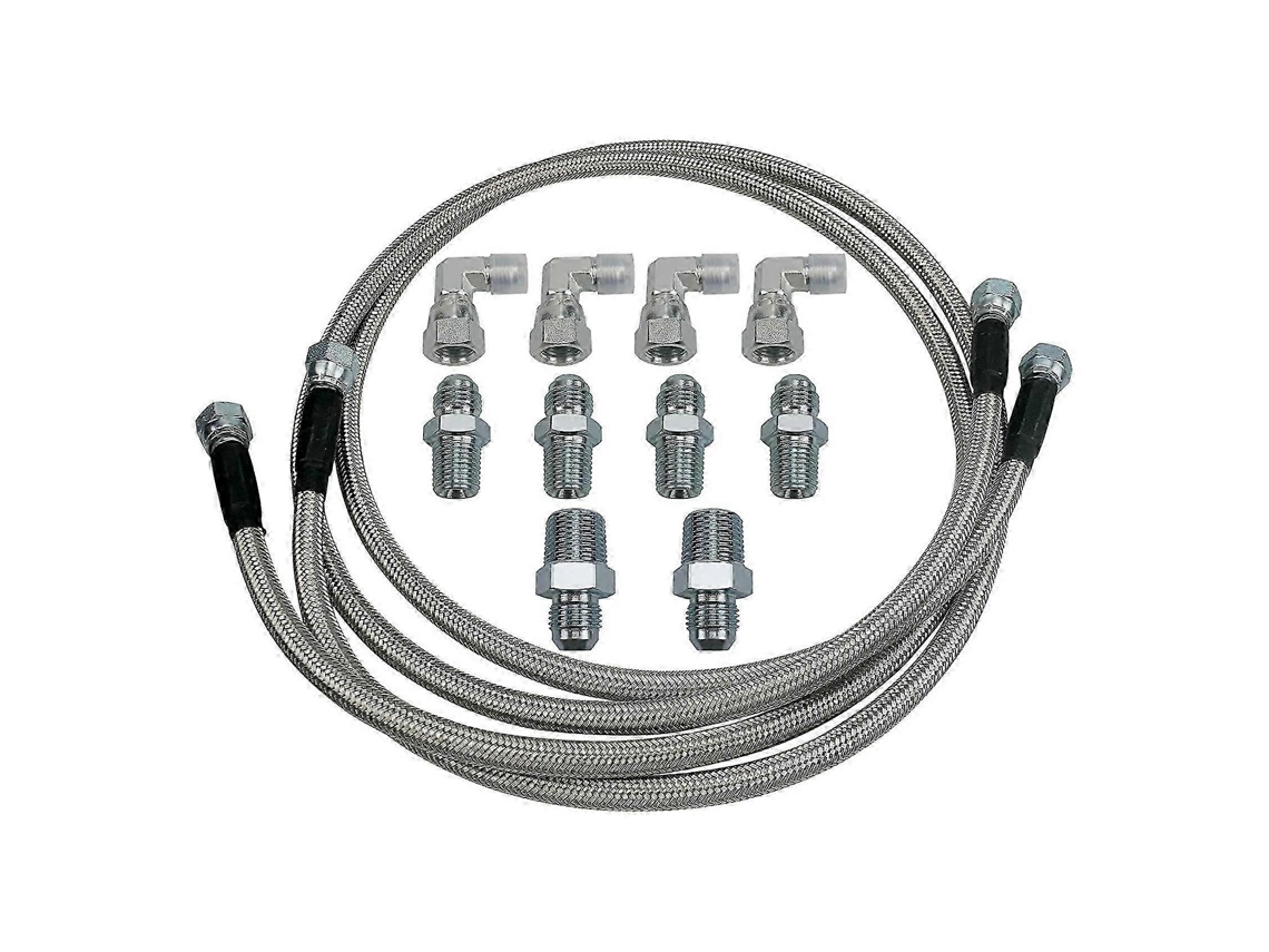 Conexões Mangueira Dissipador Calor Transmissão, Substituição Th350/700r4/th400, 10 Peças