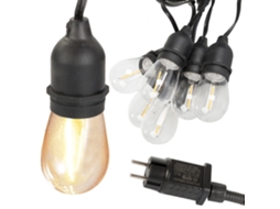 Cordão De Luzes Led, 20 M, Energia Solar, Para Decoração De Casa, Festas, Jardim E Eventos