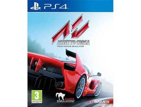 Linha branca - Jogo PS4 Assetto Corsa Jogo PS4 Assetto Corsa