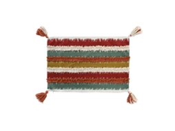 Capa de travesseiro DKD Home Decor Riscas Multicolor (60x1x40 cm)