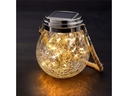 Lâmpada Solar Suspensa Exterior Impermeável Ip55 Com 30 Leds Para Jardim Pátio Balcão Decoração 1 Peça 1 Peça