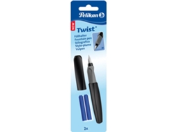 Caneta de Tinta Permanente PELIKAN Twist P457 Preto
