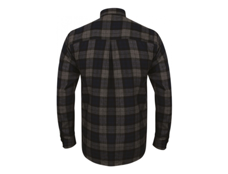 Camisa de Homem SKINNI FIT Verificada Azul (2XL)