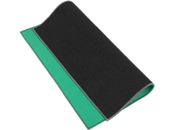Tapete Grande Antiderrapante E Com Absorção Acústica Em Tecido Verde