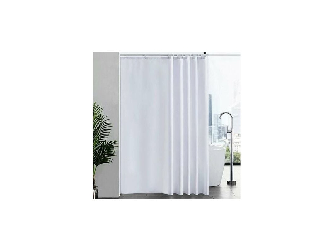 Cortina de Duche Resistente Ao Mofo Tecido Impermeável 200X220Cm NEVEANCE