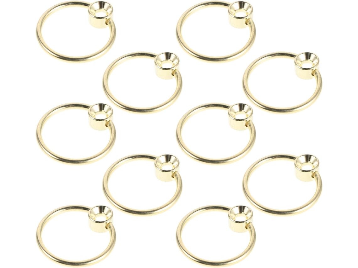Conjunto De 10 Argolas Para Pendurar Tábuas De Corte, Com Alças Em Formato De Laço.