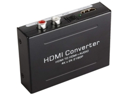 Extrator de Áudio Hdmi 4K X 2K YIZHOOD Inf173 Preto