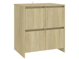 Aparador Madeira Processada Cor Carvalho Sonoma MAISON EXCLUSIVE (70x41x75 cm)