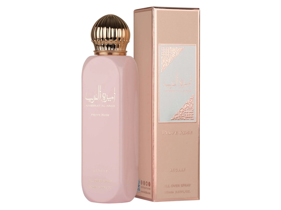 Brume Parfumée Ameerat Al Arabe Privé Rose 150 Ml - Asdaaf