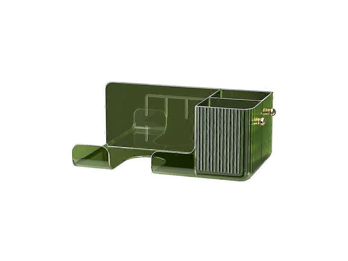 Suporte de Parede para Secador Cabelo, Organizador Cabelo - C Om Bandeja Armazenament GOKOCO