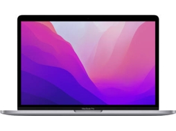 MacBook Pro APPLE Cinzento Sideral (13.3'' - Apple M2 8-core - RAM: 8 GB - 256 GB SSD - GPU 10-core)
