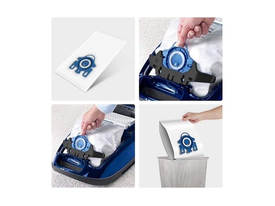 18 Sacos De Pó Para Aspirador De Pó Gn 3d Complete C3, Complete C2, Classic C1, S400, S600, S800, S2vayotoy