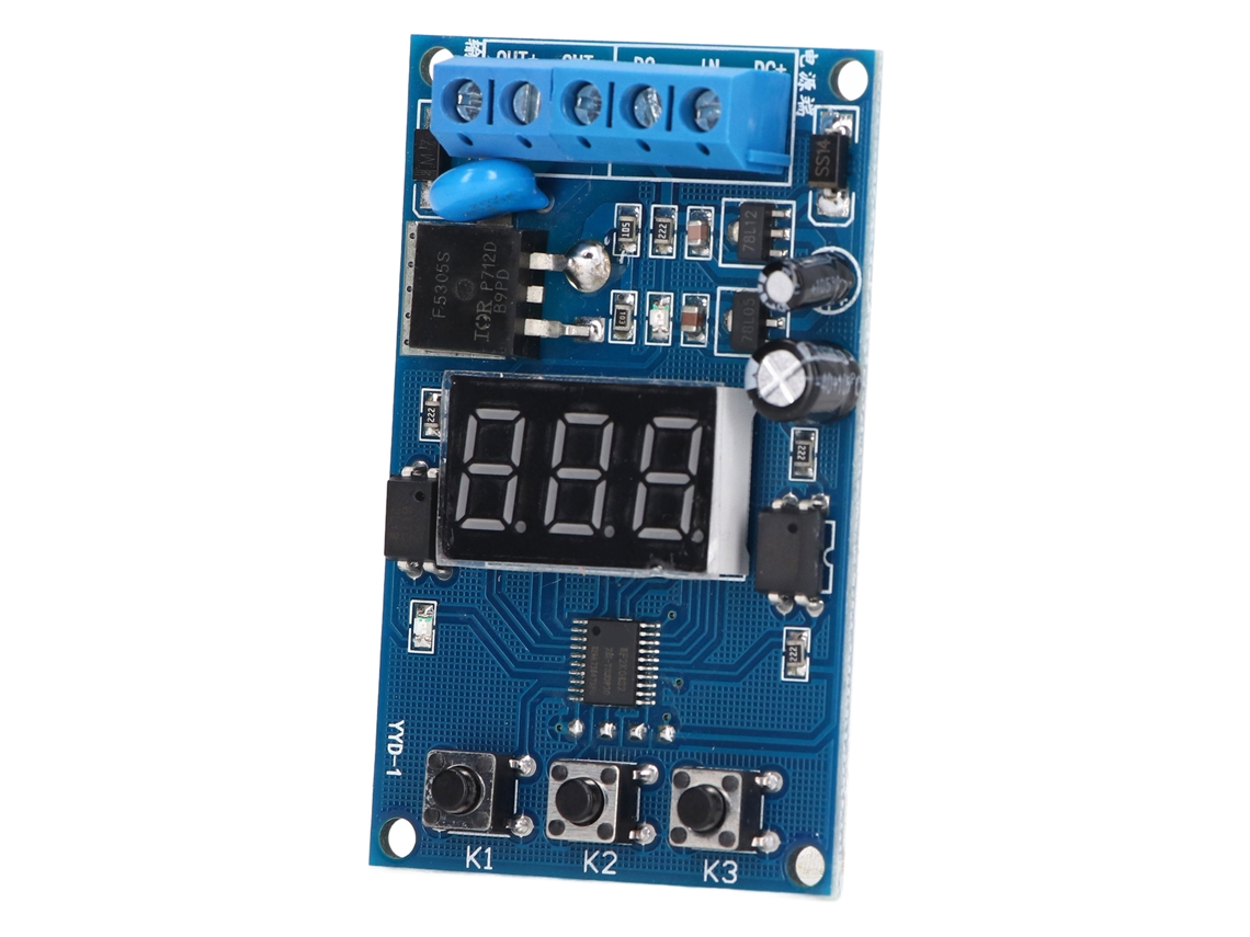 Placa De Controle De Transistor Mos Com Atraso Ajustável