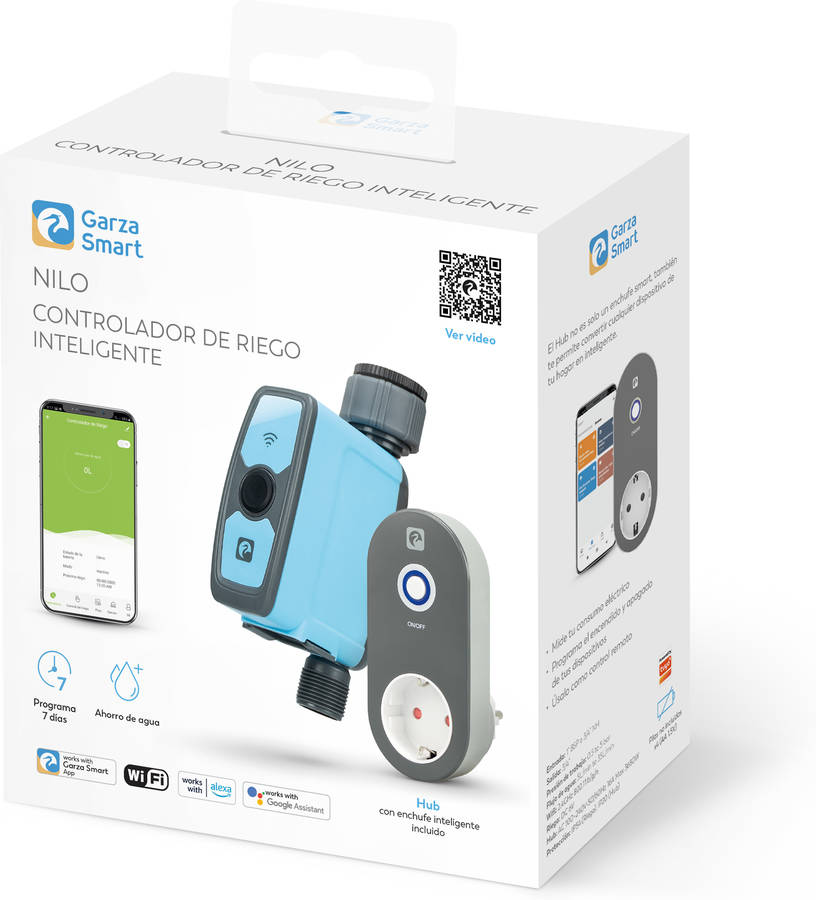 Controlador Irrigação GARZA Nilo + Tomada