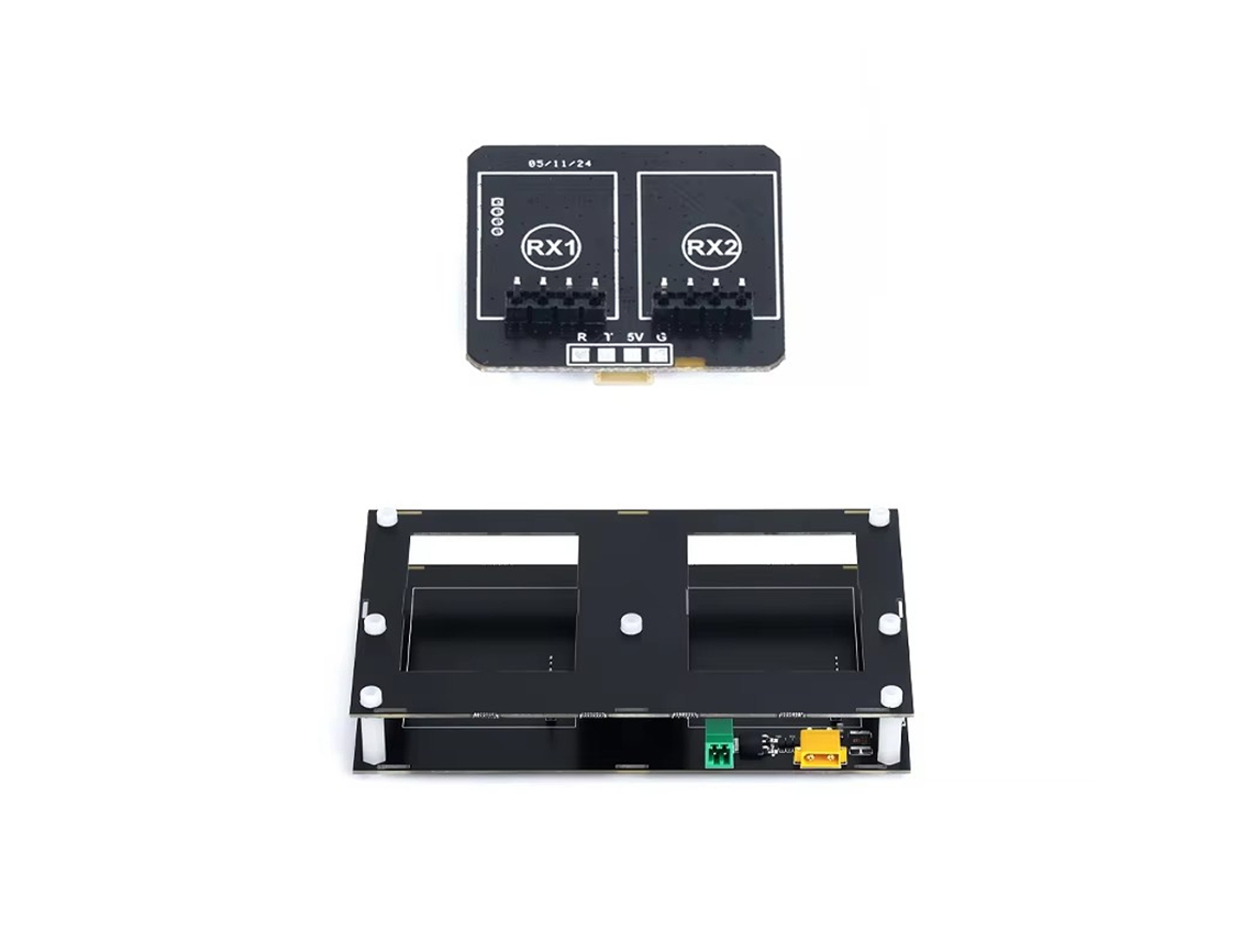Módulo transmissor e receptor (Tx e Rx) com placa de dupla diversidade 915MHz/2.4GHz para drones quadricópteros RC FPV - Acessórios MDUG