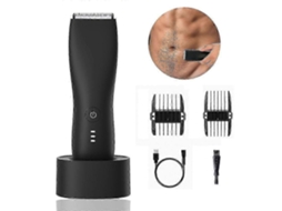Aparador De Cabelo Corporal Para Homens Corpo Elétrico Noivo Usb Recarregável Cortador De Cabelo Impermeável Homens Higiene