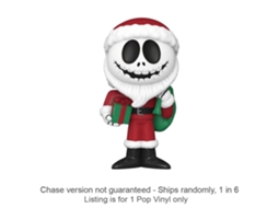 Funko O Estranho Mundo de Jack Pai Natal Jack Skellington Vinyl Soda Chase Envia 1 Em 6 O ESTRANHO MUNDO DE JACK