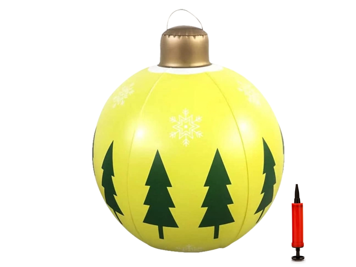 Bolas Infláveis De Natal Para Jardim Exterior