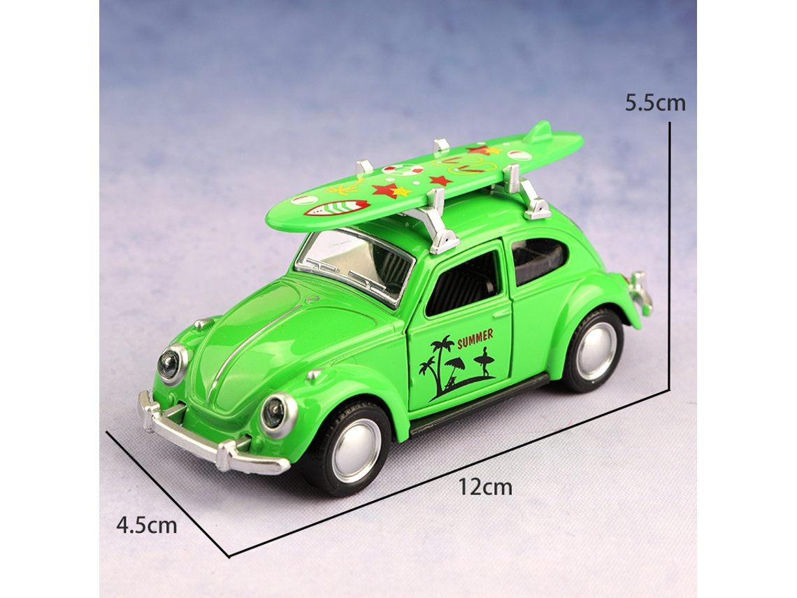 Réplica em Liga Metálica na Escala 1/36 de um Carro Clássico, Modelo de Carro para Brinquedo/peça Decorativa. MDUG