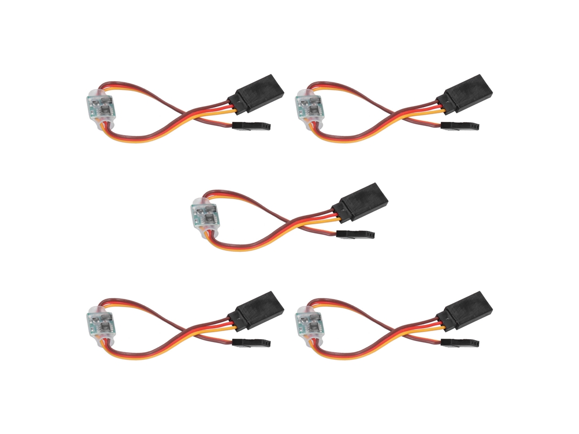 Laxiscreed Inversor De Sinal Para Servo Rc, Compatível Com 3,6v A 24v Para Modelos De Aeronaves Rc