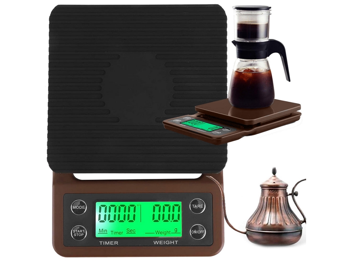 Mini Balança de Joias AQUAFORGE 1000 G/0,01 G, com Visor LCD Retroiluminado