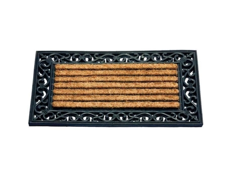 Tapete Retangular De Coco Coral 45x75 Cm Idmat