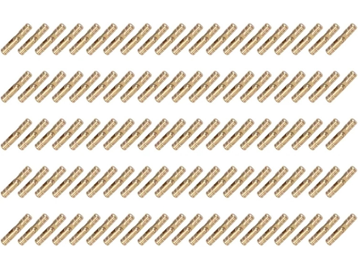 Dobradiças Cilíndricas De Latão, 100 Peças, Para Joias, Caixas De Madeira, Armários, Dobradiças Invisíveis Para Móveis