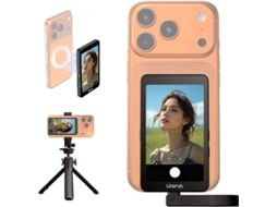 Monitor Magnético Para Selfies Com Tela De Pré-visualização 4k Para Transmissões Ao Vivo.