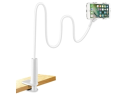 Suporte De Celular Para Cama, Com Braço Flexível E Longo Com Rotação De 360°.
