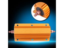 Resistor Rx24 200w 1r Shell Alumínio Ouro