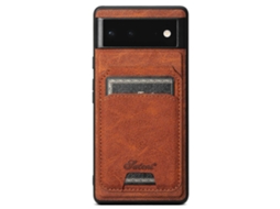 Capa De Celular Suteni H16 Com Textura De Lichia E Couro Com Fundo Removível