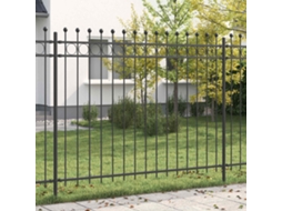 Vidaxl Cerca De Anel Tilburg Preto