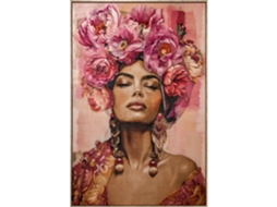 Moldura de Veludo para Fotos, com Pequenas Flores, 103 X 4,5 X 143 Cm ALEXANDRA HOUSE LIVING