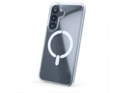 Capa Transparente Logo Compatível com Magsafe para Samsung Galaxy S25 Fe LA CASA DE LAS CARCASAS