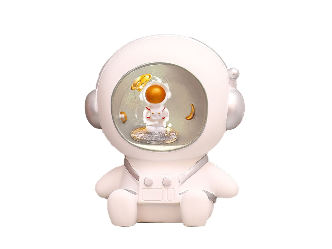 Luz Noite Banco de Porquinho Astronauta Brinquedo Inquebrável Presente para Crianças e Adultos NEVEANCE