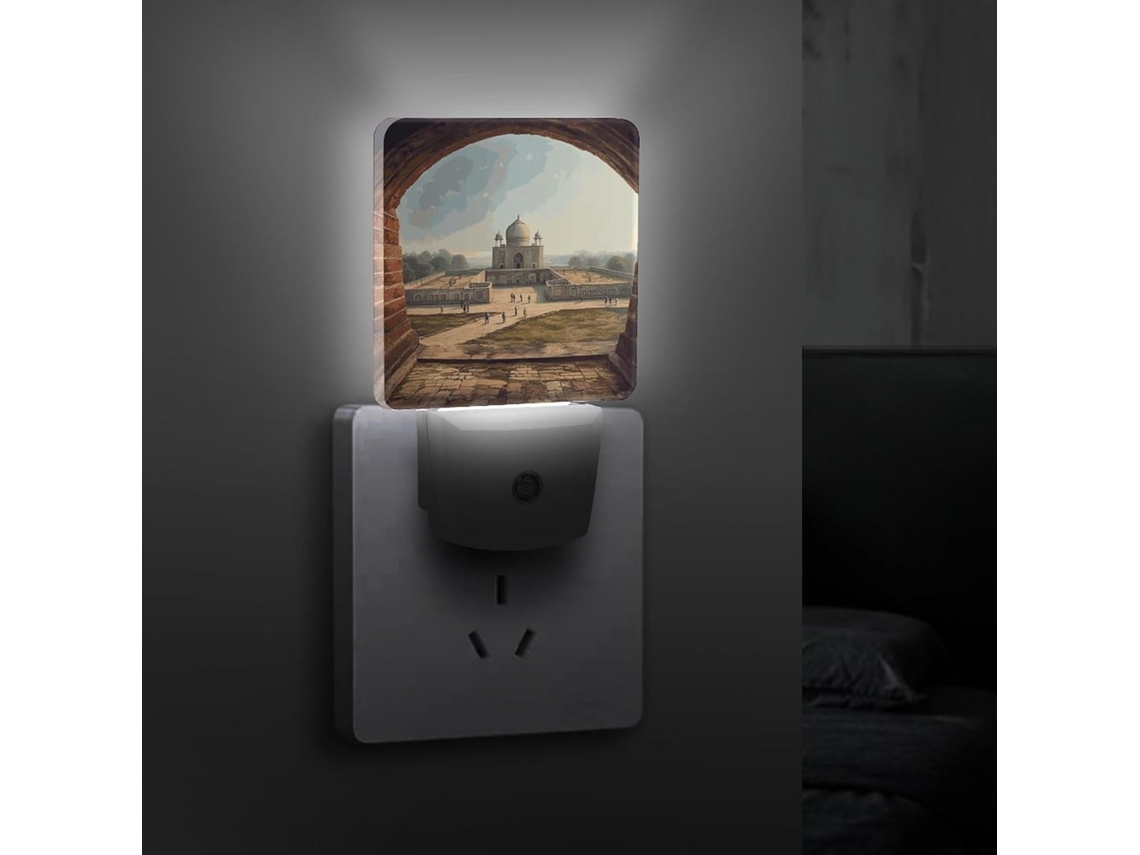 Luz Noturna Com Sensor Crepuscular, Ideal Quarto, Banheiro, Cozinha, Escadas E Corredor