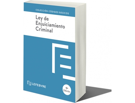 Livro Ley De Enjuiciamiento Criminal 9ª Edc. de Lefebvre-El Derecho (Espanhol)