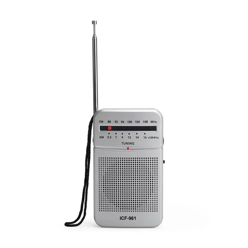 Rádio de Bolso Portátil Icf 961 MDUG (branco)