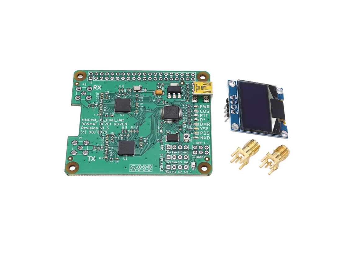 Laxiscreed Mmdvm Duplex Hotspot Board Com Cristal Temperatura-compensado Para Raspberry Pi